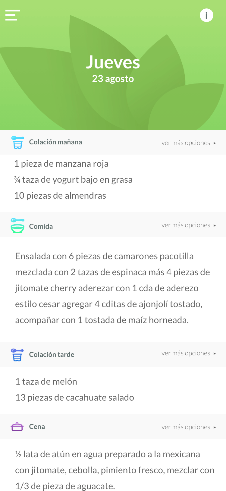 App de pacientes Nutrify